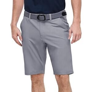NWT Outdoor Ventures Men's Golf Shorts 11 Inseam Shorts Pockets,Ice Grey SIZE 34